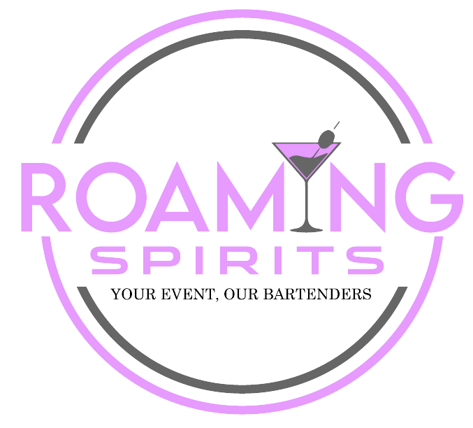 A purple and black logo for roaming spirits.